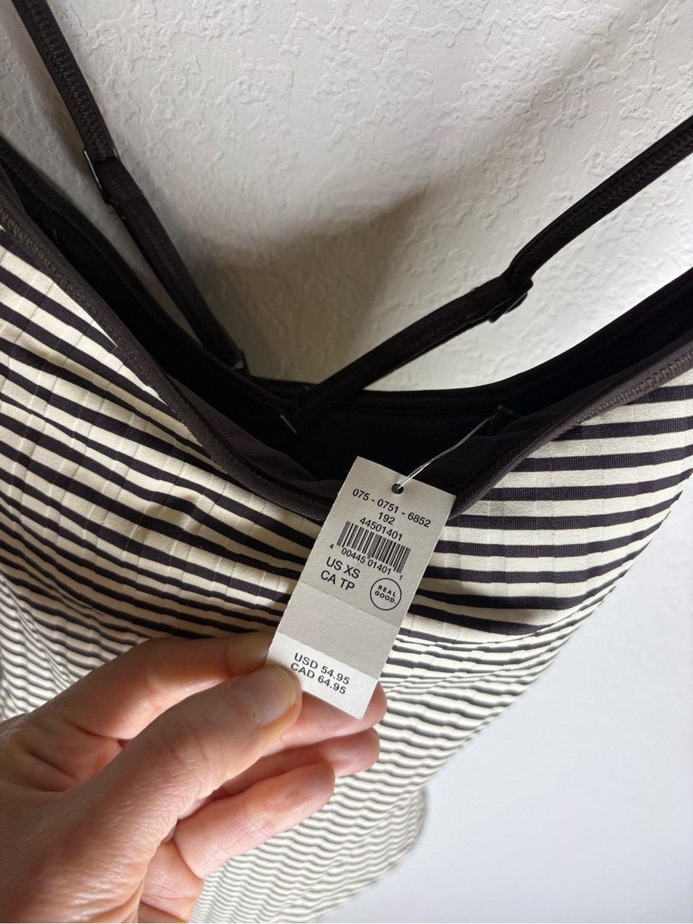 NWT Aerie Ribbed Scoop Binding Full Coverage One Piece Swimsuit Size XS - Picture 4 of 13